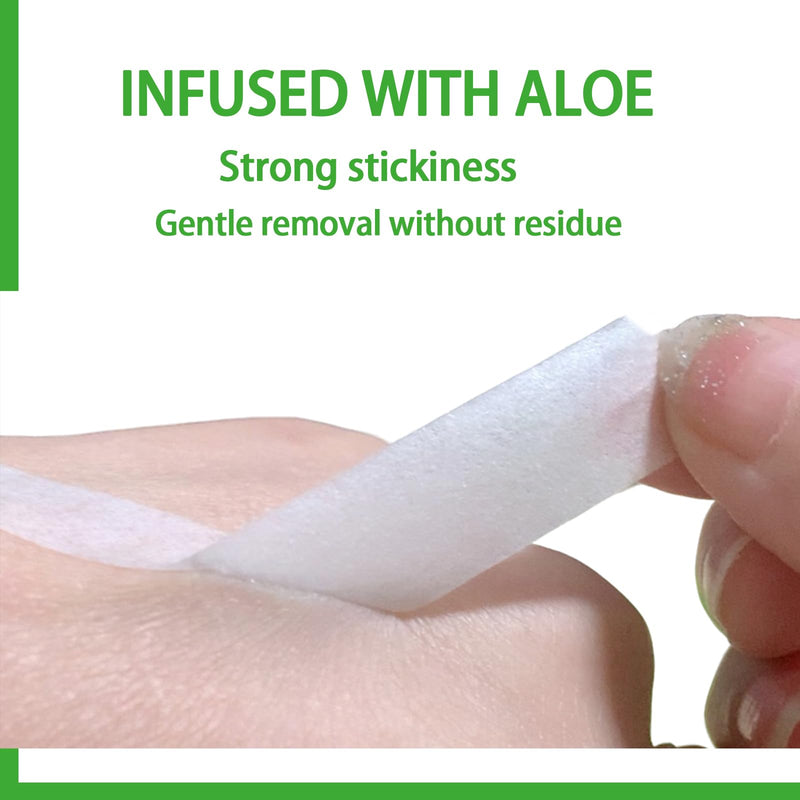 Medical Aloe Low-Allergy Tape, for Surgery, First aid, face, Skin, etc. Multi-Functional Medical Tape (1 in x 3Rolls) 1 in x 3Rolls