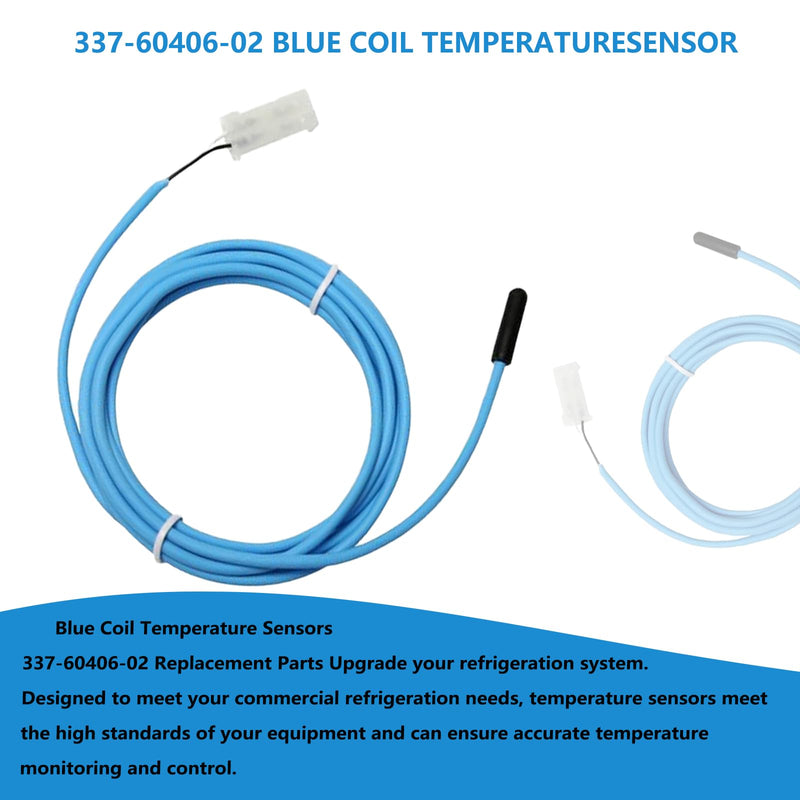 [Australia - AusPower] - Temperature Sensor 337-60406-02 Blue Cable 74" 334-60406-02 Coil Probe Replacement Part Blue Coil Temperature Sensor 