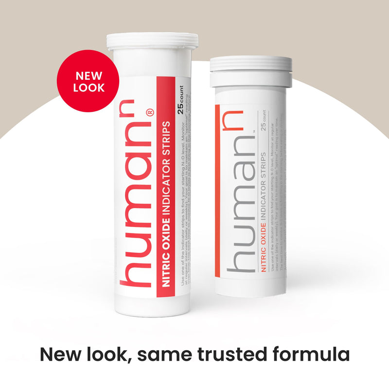 [Australia - AusPower] - Humann - Nitric Oxide I Indicator Strips - Test salivary Nitrite Levels - 1 Tube of 25 Strips 