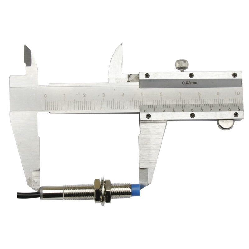 [Australia - AusPower] - 5Pcs LJ8A3-2-Z/BX Inductive Proximity Sensor Switch 3 Wire Normally Open M8 DC6V-36V NPN NO Detector 2mm 