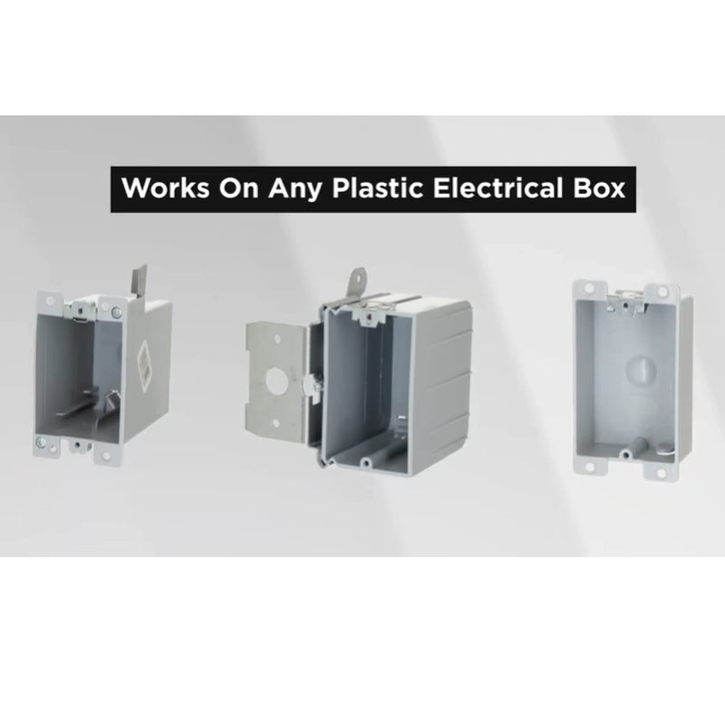 [Australia - AusPower] - RACO 8988RAC Outlet Repair Clip for Plastic Electric Boxes, 10 pcs. per Bag 