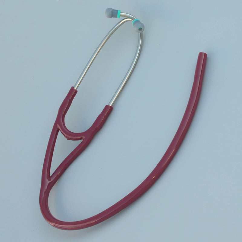 [Australia - AusPower] - Stethoscope Tubing by Truaevum - Compatible Replacement Kit fits Littmann(r) Master Cardiology(r) Stethoscope & Cardiology III(r) Stethoscope - Double Bore Tube Binaural K7 Burgundy 7mm Cardio 
