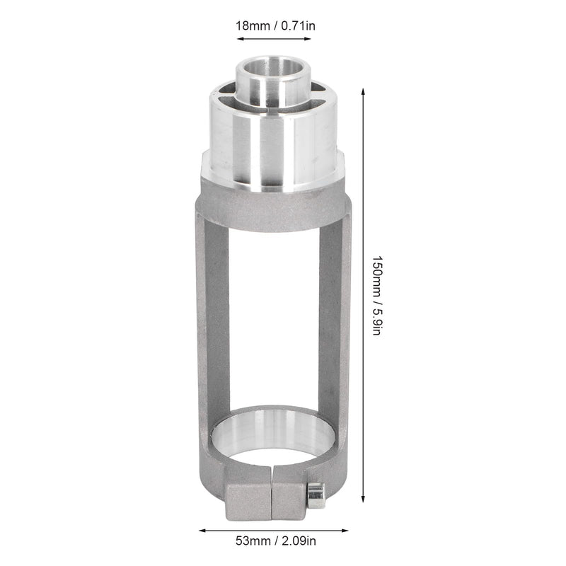 [Australia - AusPower] - Square Hole Drill Adapter, Easy Installation and Disassembly, Hatchet Attachment for Drill Press, Single Corner Machine, Electric Tool Accessories for Drills 
