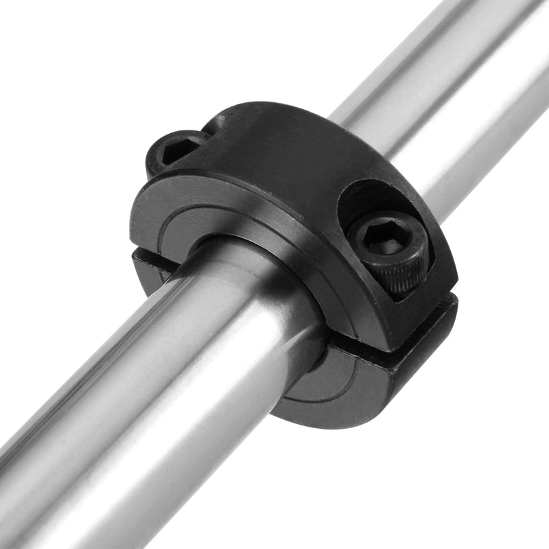 [Australia - AusPower] - (4-Pack) SINOAXISSPACE Shaft Collar 1" Bore, 1045 Steel Double Split Clamp-On Shaft Collars Style, 1-3/4" OD, 1/2" Thickness, with M4 Set Screws 1" Bore Size 4 