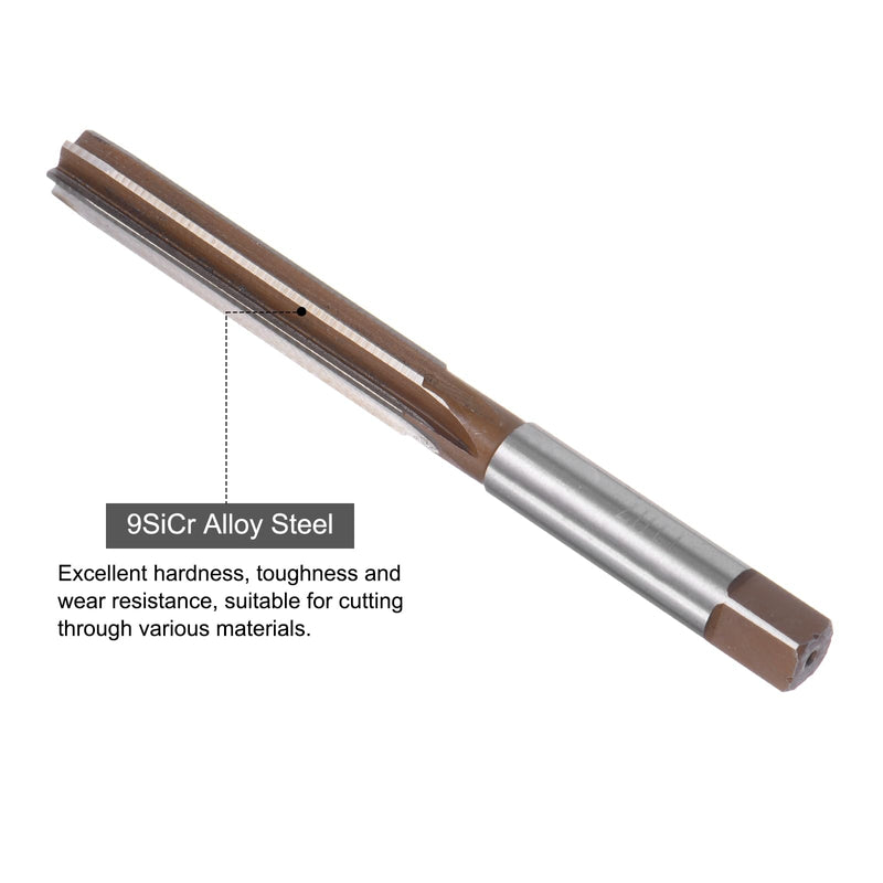 [Australia - AusPower] - QUARKZMAN Hand Reamer 11 mm H7 Metric Reamer Drill for Metal Wood Hole Reaming, Straight Grooves 9SiCr Alloy Steel Cutting Tool 11mm 