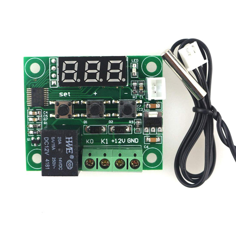 [Australia - AusPower] - Generic W1209 DC 12V -50 to +110 Temperature Control Switch Thermostat Thermometer 