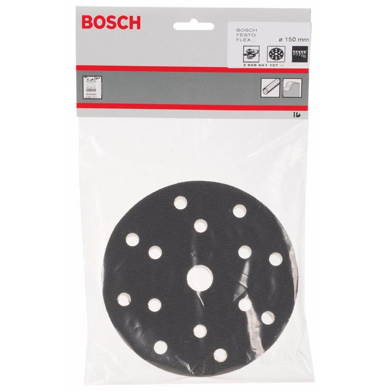 Bosch Accessories Bosch Professional Adaptor for Random Orbital Sander (Diameter 150 mm, Perforated) (Pack of 2) 150 mm (Packung mit 2)
