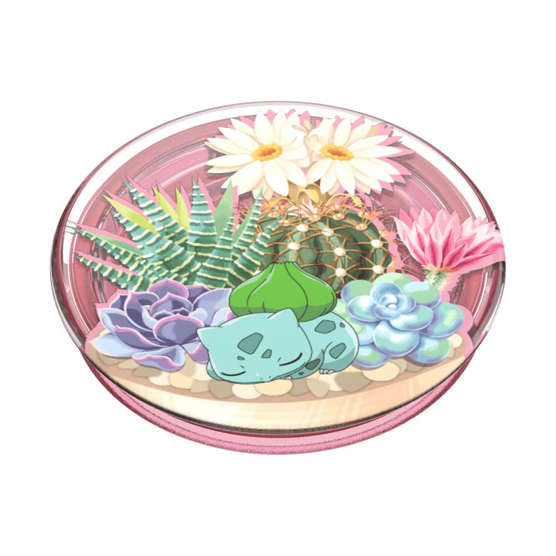 [Australia - AusPower] - PopSockets Phone Grip with Expanding Kickstand, Pokemon PopGrip - Bulbasaur Terrarium Adhesive 