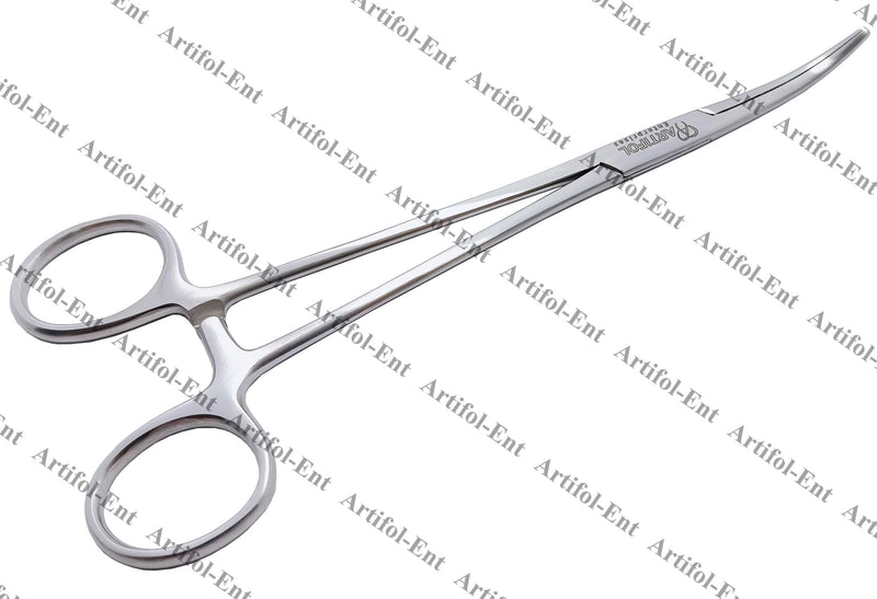 [Australia - AusPower] - Adsson Artery Forceps 18.5cm Curved – 3 Pcs Set | Hemostatic Clamps | Premium Grade Stainless Steel | Reusable & Autoclavable | Precision Instruments #115910183 
