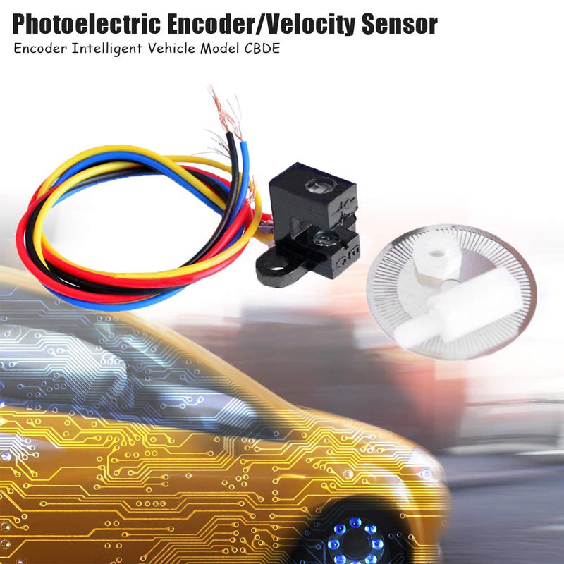 [Australia - AusPower] - Ximimark 2Pcs Photoelectric Speed Sensor Encoder Coded Disc Code Wheel for Smart Car C B D E Models 