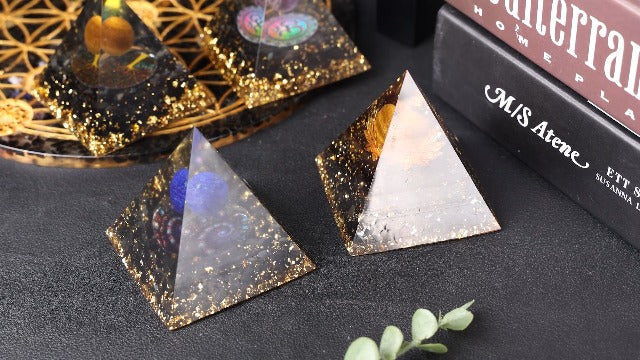 mookaitedecor Amethyst Crystal Ball Pyramid for Ornament Purple-2