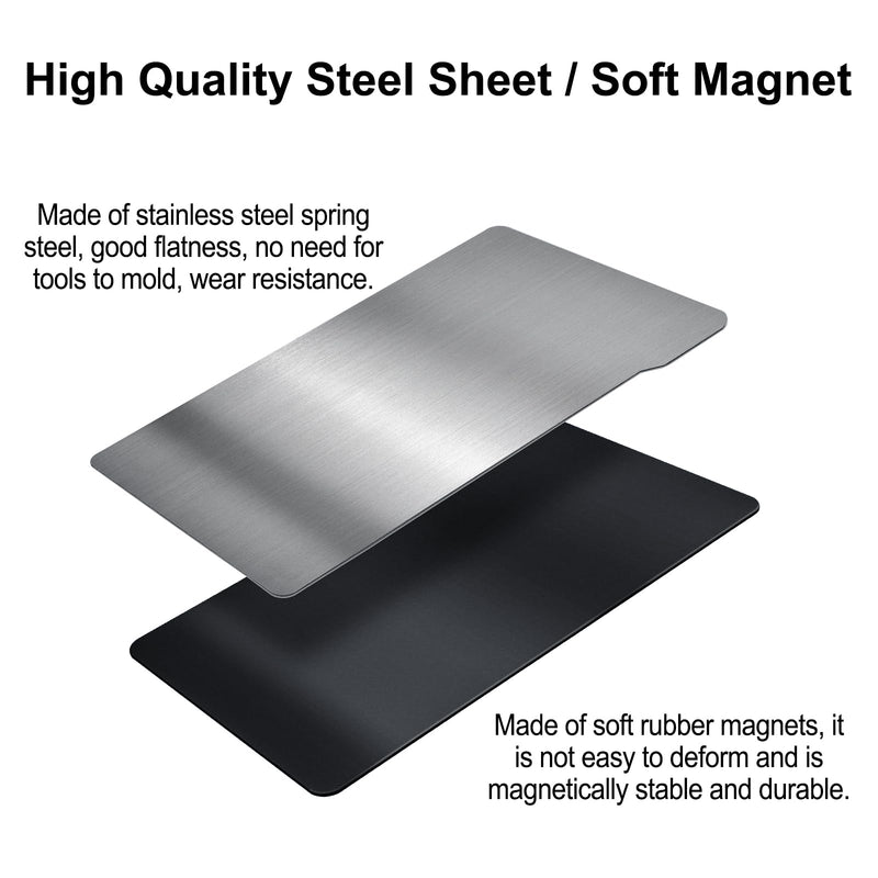 1PCS Photon Mono M7 Max Flex Build Plate, Spring Steel Flexible Plate Flex Bed and Magnetic Base Platform for Anycubic Photon Mono M7 Max Resin 3D Printer
