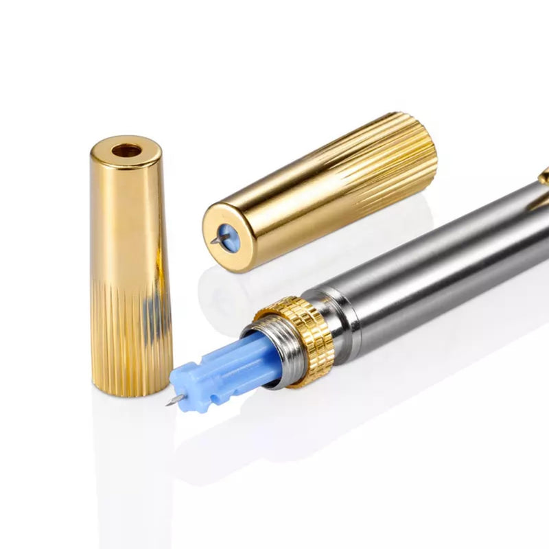 Lancing Aid with 100 Sterile Lancets, Blood Lancet Pen, Blood Collection Pen, Cupping Pen, Lancet Pen, Blood Pen, Blood Drainage, Hacamat Kalemi, Hijama Pen