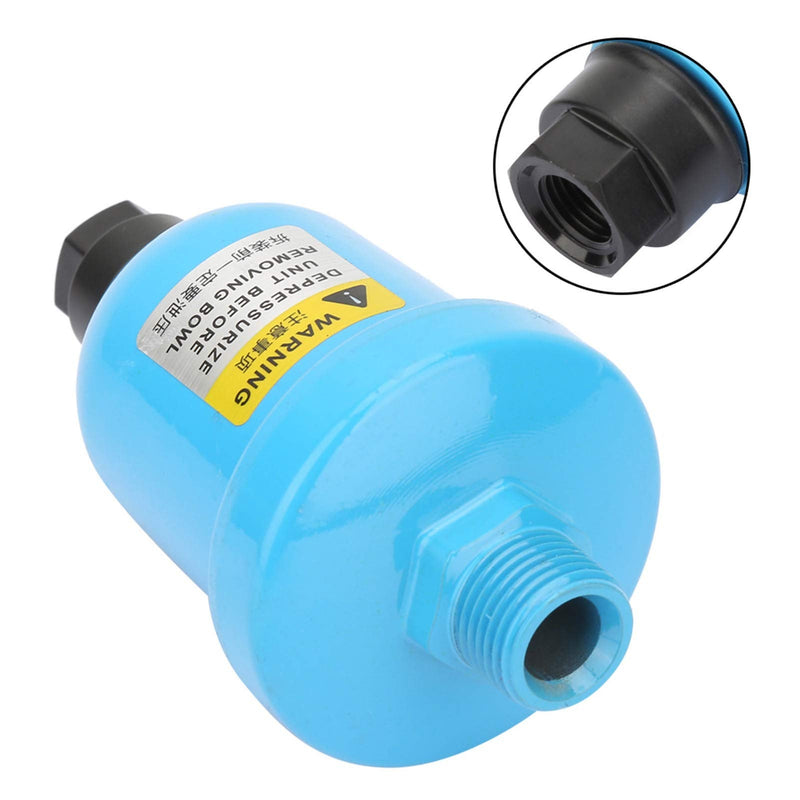 [Australia - AusPower] - Joyzan Automatic Drain Valve Aluminum Check Valve G1/2 1.0MPa 2 Port NPT or BSPT for Air Storage Tanks and Other Gas Pressure Vessels 