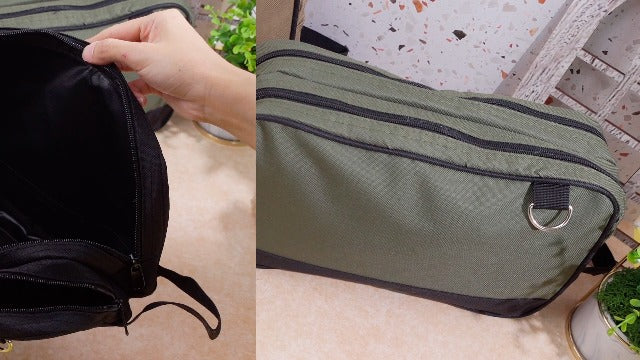 Shinylin 3 Pack 12 Inch Small Tool Bags, Dual Zipper Organizer Pouch