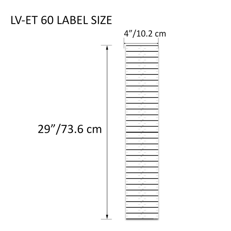 Littversions 1 Pack 60 Circuits Vinyl Circuit Breaker Panel Directory Labels/Decals/Stickers, Replacement for Eaton Challenger Electrical Panel/Load Centers CHMS