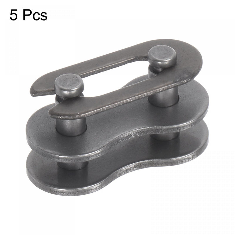 [Australia - AusPower] - uxcell 5Pcs Chain Master Connector Link Roller, 5/16" Pitch Carbon Steel, Standard Connecting Split Links for 05B Chain 