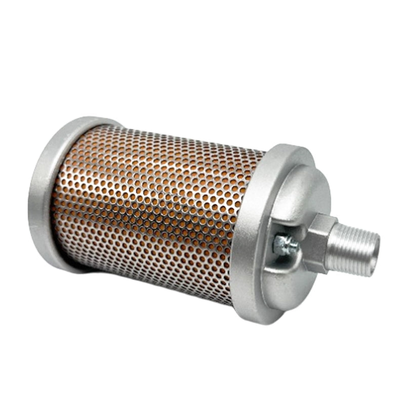 [Australia - AusPower] - M05 Air Compressor Muffler 1/2" NPT Male, Air Exhaust Silencer for Dryer Compressor Air Pump, Compressed Air Equipment and Systems, 145 PSI 