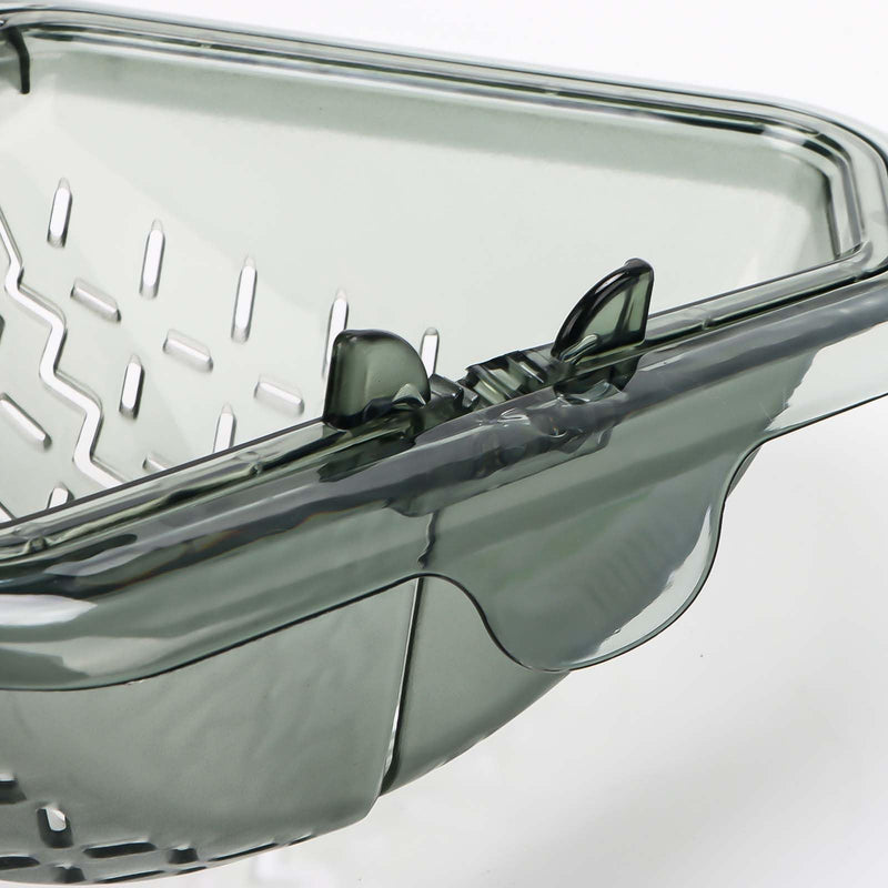 Generic 2 x Triangular Sink Strainer | Sink Organizer Rack, Detachable Strainer, Space Saving, Twist Lock for Kitchen Waste