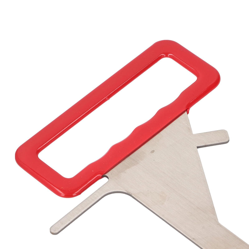 [Australia - AusPower] - Body Fat Caliper, Stainless Steel Feeding Management Ruler for Pregnant Sows, Accurate Measurement with 5 Intervals, Suitable for Farms, Easy to Operate, Improving Efficiency 