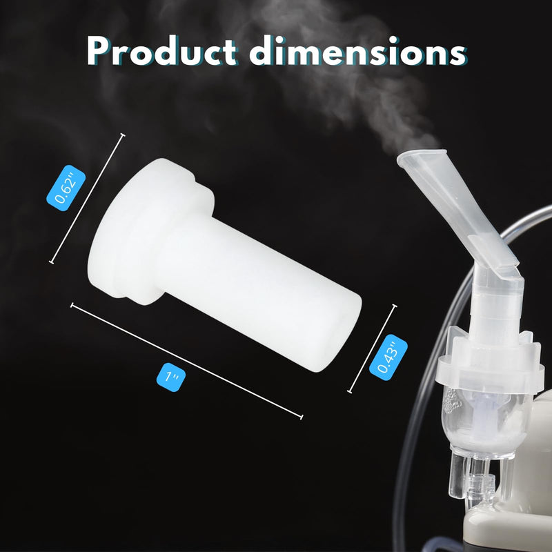 Nispira CPAP Disposable Filter for PulmoNeb LT 3655LT, 12 Units