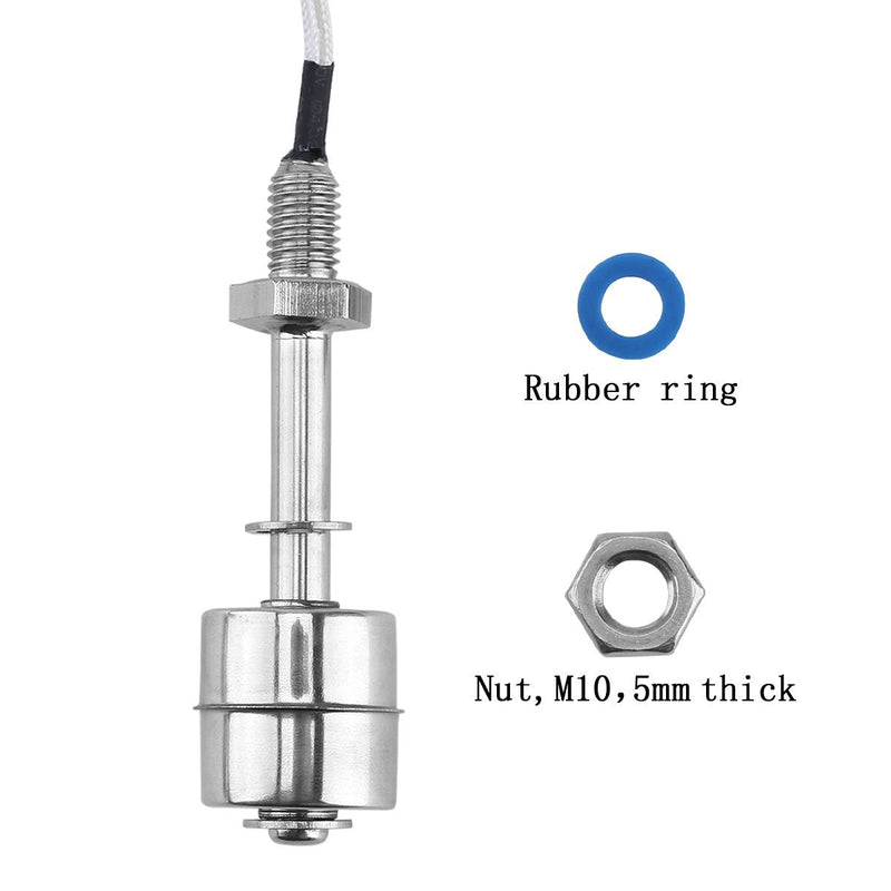 [Australia - AusPower] - Elecall Stainless Steel Tank Water Level Sensor Float Switch 110V ES7510 ES7510 1 Floater 