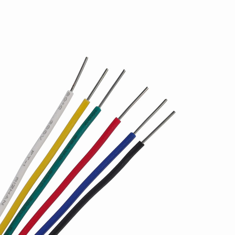 Tuofeng 0.20 mm² Solid Wire Kit, 9 Meter Spools in Each color, Jumper Wire, Wire Laying Kit 22 AWG Solid Wire Kit 9 m Spools