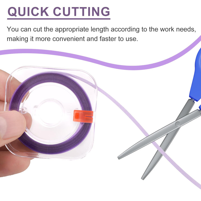 [Australia - AusPower] - 3pcs Dental Polishing Strip, Teeth Sanding Grinding Tool Tooth Polish Abrasive Supplies Kit for Chipped Teeth Sandpaper Clean Dental Floss File Finishing Professional & Home Use (Yellow, Blue, Purple) 
