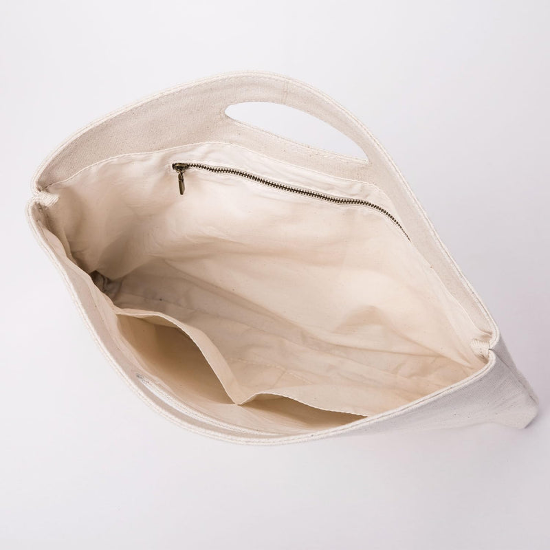 [Australia - AusPower] - Top-Handle Bag with Sleek Design, Fits Laptops, Legal Size Documents and More - Perfect for Work or School Beige 