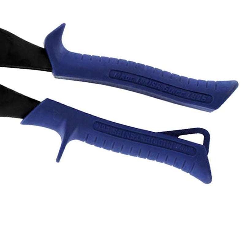 [Australia - AusPower] - MIDWEST Power Cutters Long Cut Snip - Straight Cut Regular Tin Cutting Shears with Forged Blade & KUSH'N-POWER Comfort Grips - MWT-6716A Regular Blade 