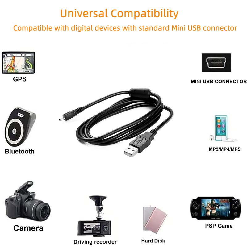 [Australia - AusPower] - Replacement UC-E4 USB Cable Photo Transfer Cord Compatible with Nikon D610 D7000 D90 D80 D70s D70 D60 D40X D3000 D3100 D100 D200 D300 D1x D1h D2x D2h D2Hs D3 D3s D4 D3X and More(5FT) 