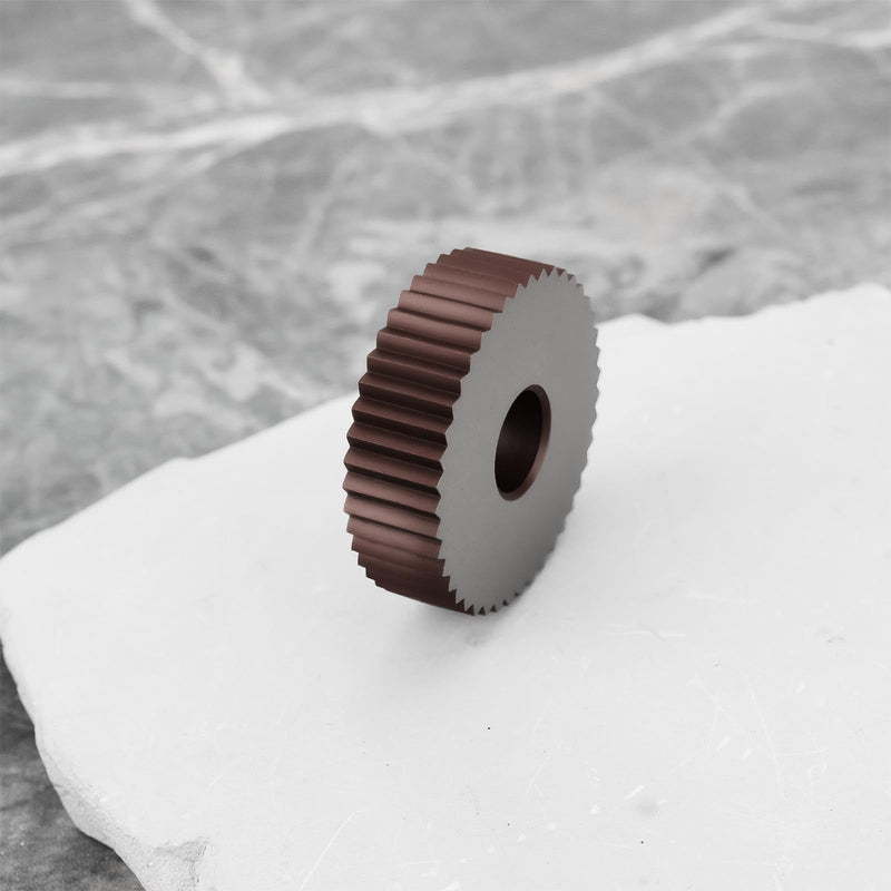 [Australia - AusPower] - ECSiNG 2 x P2.0mm Straight Knurled Wheels 28x8x8mm Steel Rollers for Knurling Tools and Lathe Holder Pitch P2.0 