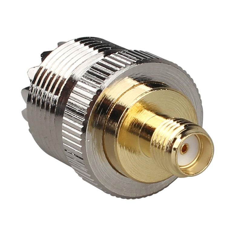 [Australia - AusPower] - Futheda SMA Female to UHF PL-259 Female SMA to PL259 Adapter SO239 Male to SMA Male Converter SMA Coaxial Plug Compatible with CB Radio Antenna SO239 Male to SMA Male Pack of 2 