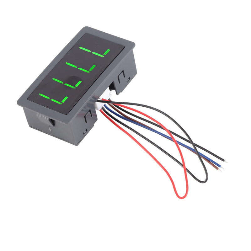 [Australia - AusPower] - Motor Tachometer, DC 8 to 24V 40mA 10 to 9999RPM 4 Digital LED Tachometer RPM Speed Meter Hall Proximity Switch Sensor 