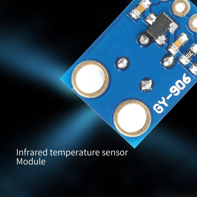 [Australia - AusPower] - Ticfox MLX90614-DCI Non-Contact Infrared Temperature Sensor Module High Precision Infrared Temperature Sensor Module Long Distance DIY PCB Electronic Components 