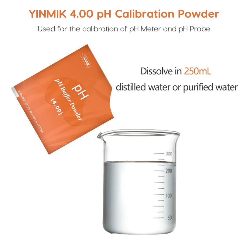 [Australia - AusPower] - 15 Pack PH Calibration Powder, 5 Each for PH 4.00, PH 7.00 and PH 10.01 Calibration Buffer Powder, PH Tester Calibration Packets for PH Meters 
