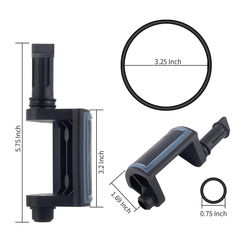 ATIE Pool Diverter Valve Assembly 270056 Replacement for Pentair 2 & 3-Way 2" Valves 263026, 263027, 263028, 263029 ONLY (Not Compatible with 1.5" Diverter Valve 263037 & 263038)