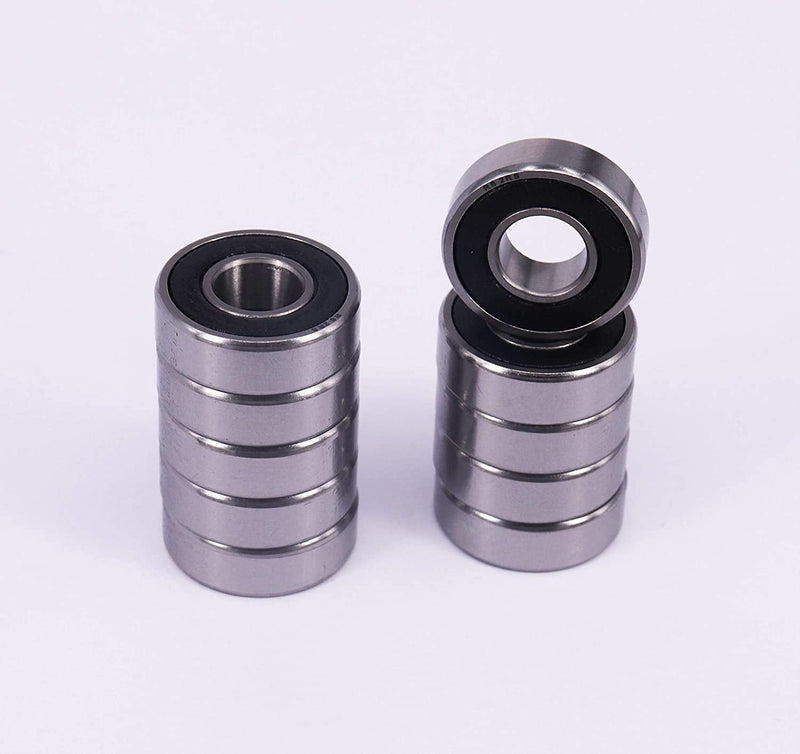 [Australia - AusPower] - DEEG 10 Sealed Bearing R6-2RS 3/8''x 7/8''x 9/32'' Miniature Ball Bearings 