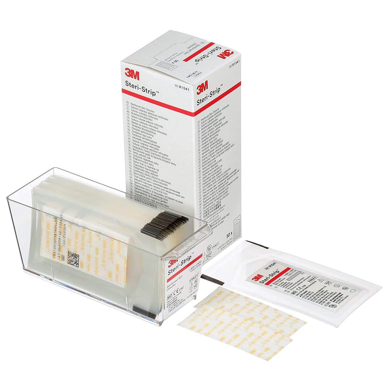[Australia - AusPower] - 3M R1541 1/4'' x 3'' Steri-Strip Reinforced Skin Closure (50 Per Box) 