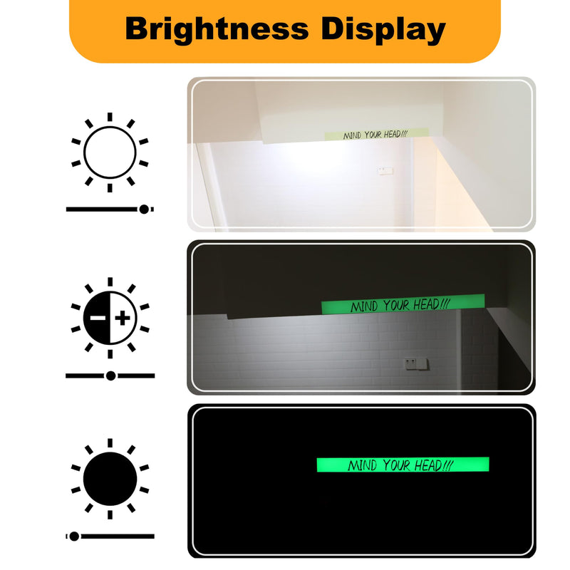 High Brightness Glow in the Dark Tape for Safety Marking, Art Craft DIY, Christmas Deco and Party Accessories. Non-Toxic Adhesive, Waterproof Rechargeable Luminous Tape (1 in X 30 ft) Yellow-Green Light 1 in X 30 ft