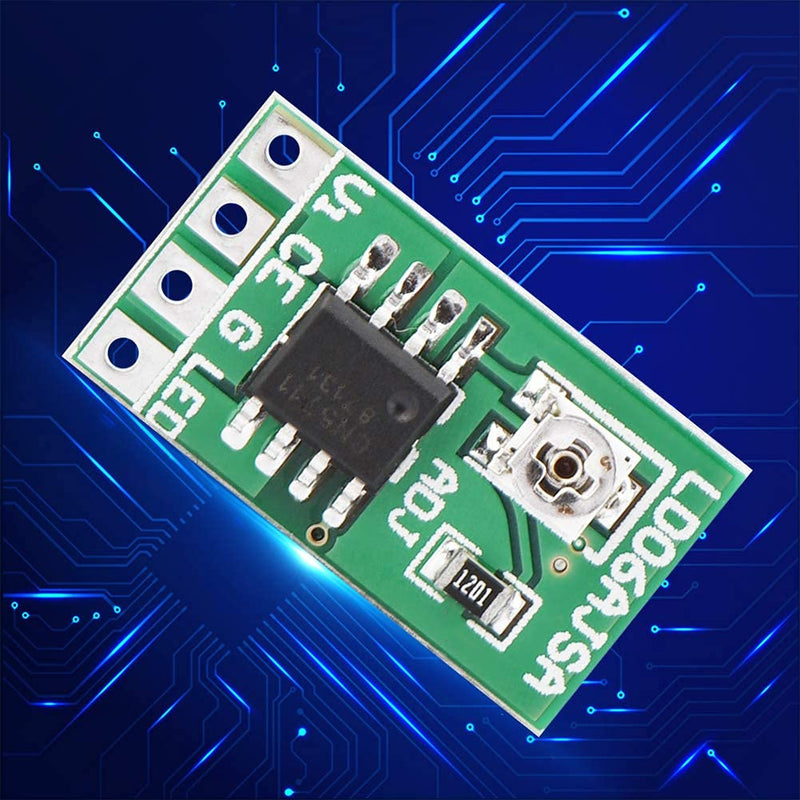 Adjustable Current LED Driver - DC 3.3V 3.7V 5V 9W Constant Current Module 30-1500mA for 18650 Li-Ion