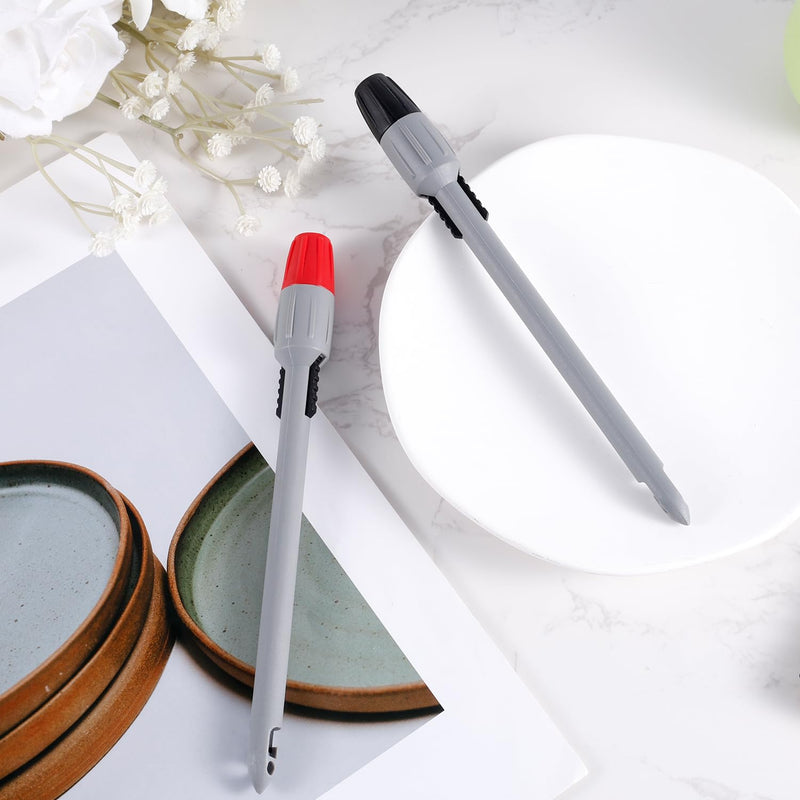 [Australia - AusPower] - 2pcs Wire Piercing Probes, 7.48x0.79in Insulation Piercing Clip Wire Piercing Tool Piercing Probes for TP81 Multimeter Voltage Voltmeter Thermometer Testing(0.16in) 0.16in 