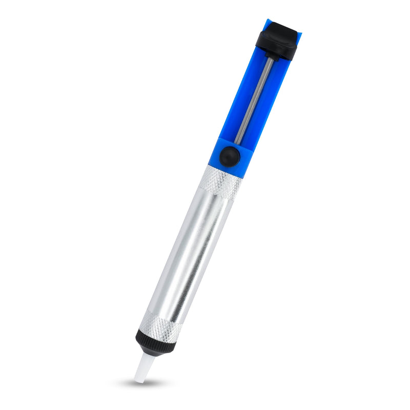 BIGtec Desoldering Suction Pump Antistatic Desoldering Pump Soldering Suction Pump Soldering Suction Pump Desoldering Soldering Aid Teflon Tip Light Metal