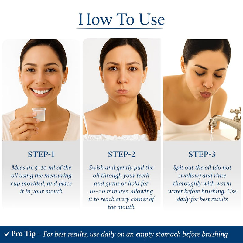 Blue Nectar Clove Oil Pulling for Mouth | Ayurvedic Mouth Wash for Oral Care | Natural Coconut Oil for Oral Care & Fresh Breath | Alcohol Free Mouthwash (9 Herbs, 6.76 Fl Oz) Zesty Clove 6.76 Fl Oz (Pack of 1)