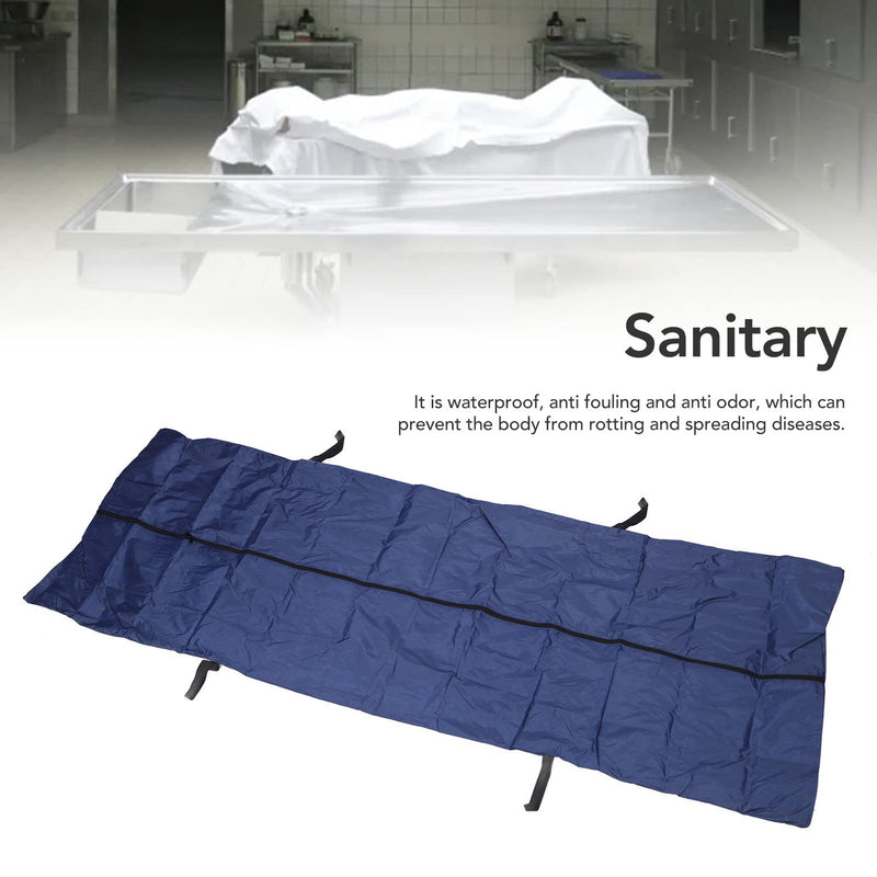 Jeffergarden Leak-Proof Body Bag 150 x 60 cm with Reinforced Handles, Waterproof, Non-Toxic for Transport and Storage 150*60CM