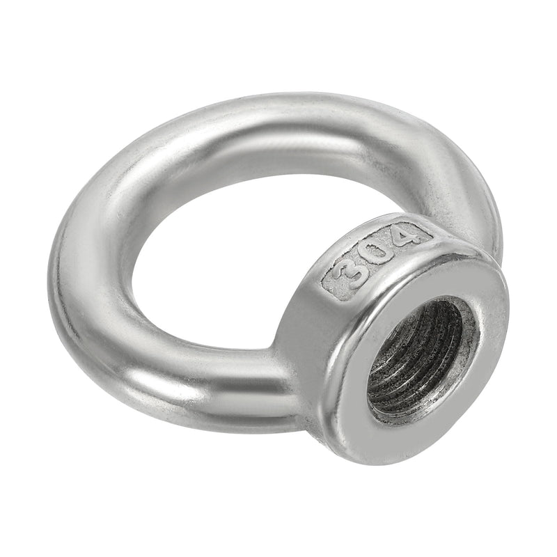 [Australia - AusPower] - PATIKIL Lifting Eye Nut M20, 1Pcs 304 Stainless Steel Female Thread Nuts Fastener Shoulder Metric Ring for Marine 1 