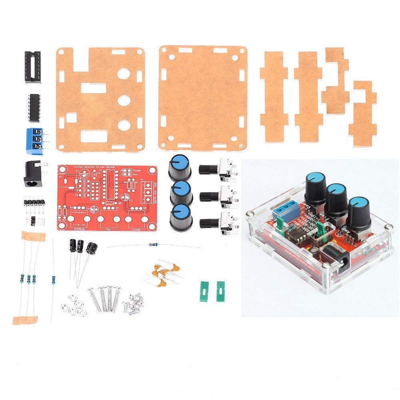 [Australia - AusPower] - DollaTek DIY XR2206 Function Signal Generator Kit Sine Triangle Square Output 1HZ-1MHz 