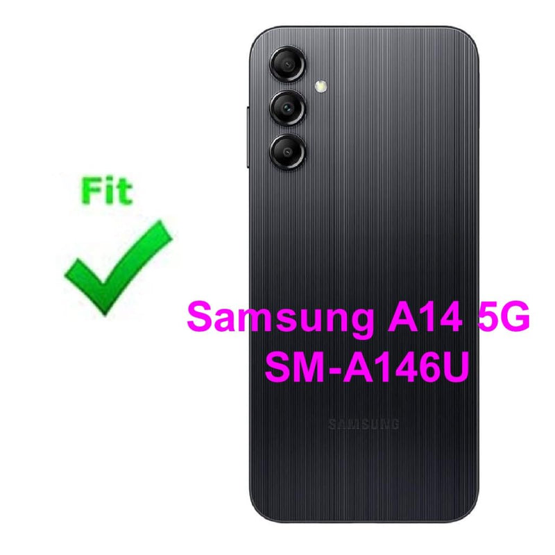 [Australia - AusPower] - Waterproof Sim Card Tray SD Card Holder Replacement for Samsung Galaxy A14 (5G) SM-A146U A146U1 S146VL with Water Proof Rubber Seal USA Version - Black 