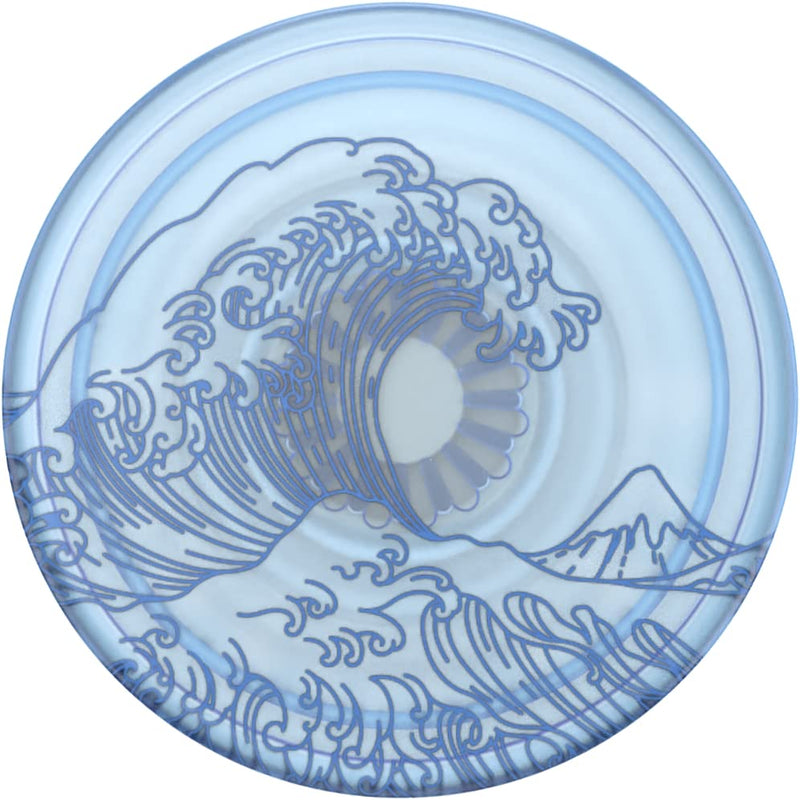 [Australia - AusPower] - PopSockets Plant-Based Phone Grip with Expanding Kickstand, Eco-Friendly PopSockets for Phone -Translucent Ocean 