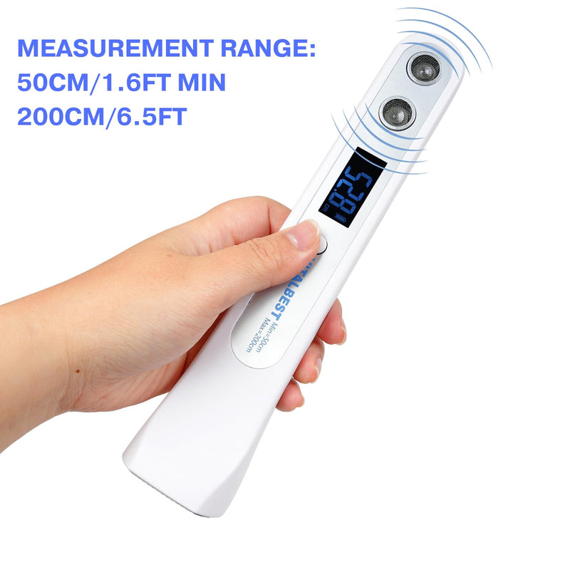 [Australia - AusPower] - Stadiometer, Portable Ultrasonic Stadiometer, Height Measurement Tool for Adults and Kids, Medical Office Handheld Height Measuring Device for Healthcare Professionals 